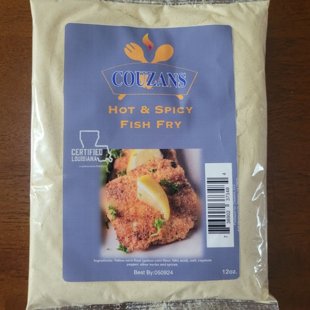 Couzans Hot & Spicy Fish Fry