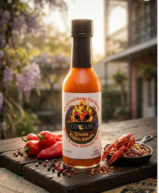 Couzans Creole kickin sauce